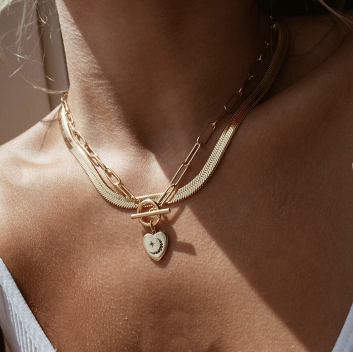 Sweet Dream Hearts Necklace