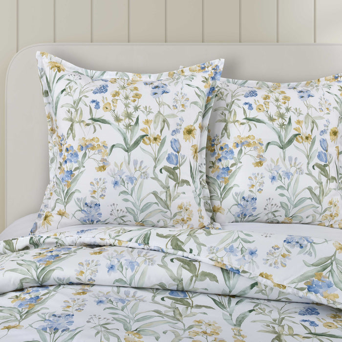 Tallulah Blue Euro Sham Euro Sham By J. Queen New York