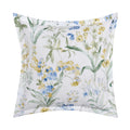 Tallulah Blue Square Decorative Throw Pillow 18" x 18" Throw Pillows By J. Queen New York