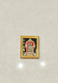 Tanjavur Painting Subramanya Swamy in ornate gold, a divine depiction.
