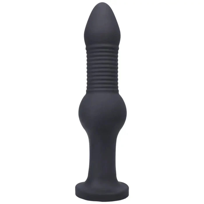 Fido XL Silicone Anal Plug - Black - Butt