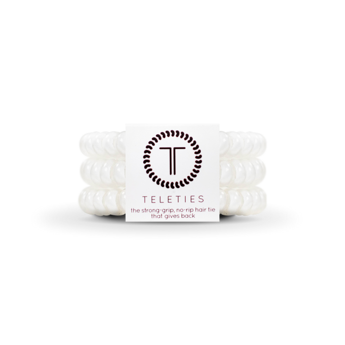 Teleties Small -Coconut White