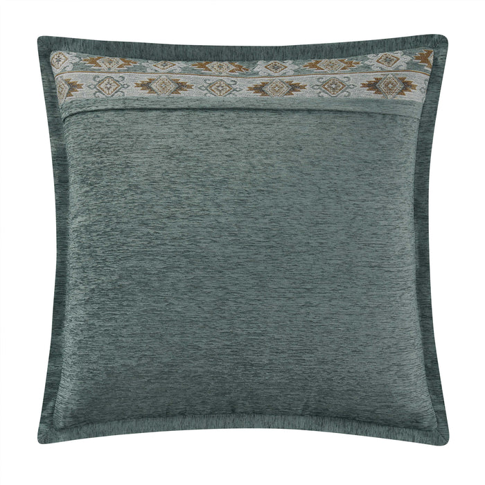 Telluride Turquoise Euro Sham Euro Sham By J. Queen New York