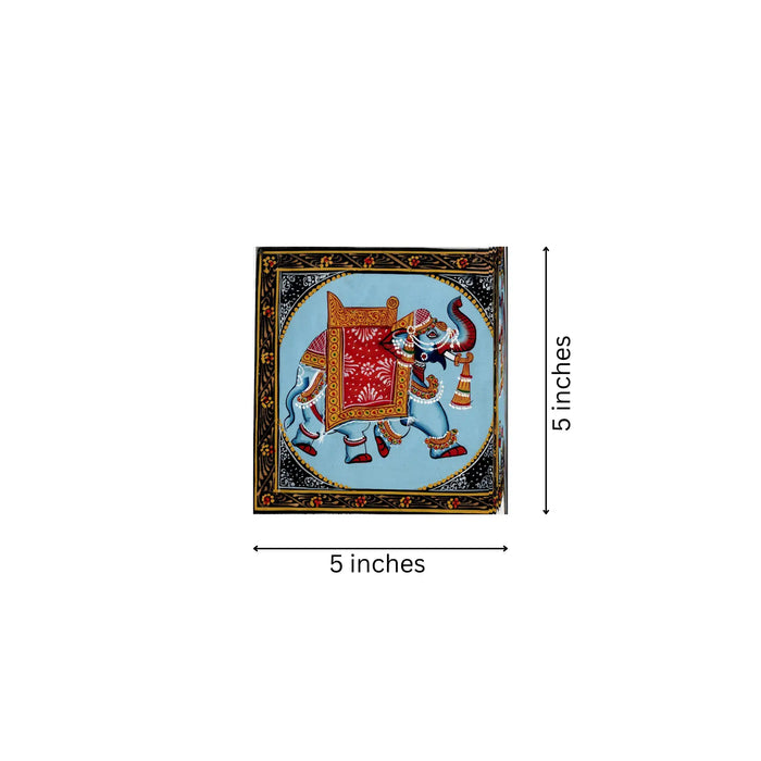 The Ceremonial Elephant of the Kings   Paintings