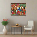 The Enchanted Forest Abode   Leather Paintings