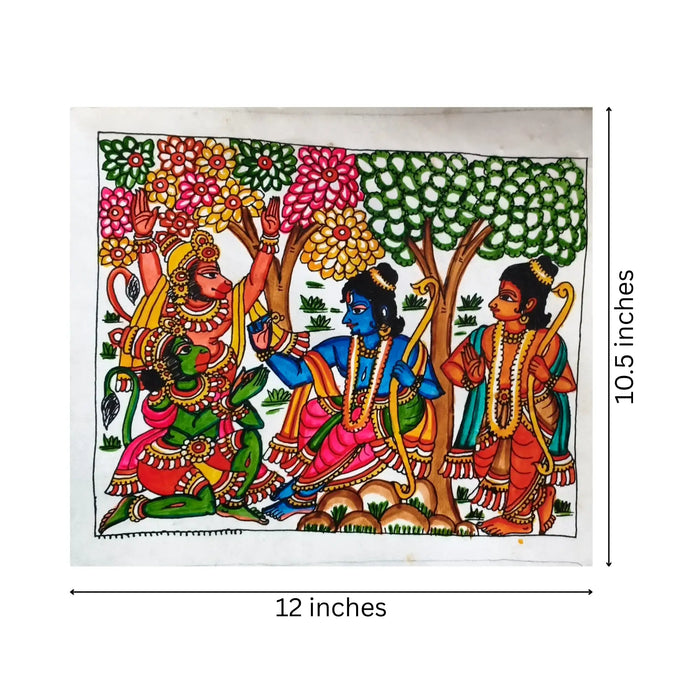 The Enchanted Forest Abode   Leather Paintings