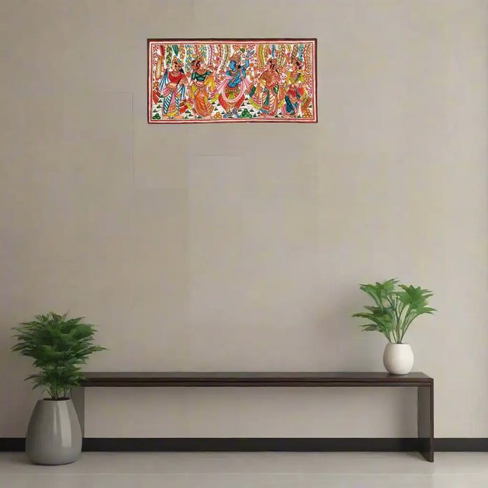 The Enchanting Dance of Krishna Art   Paintings