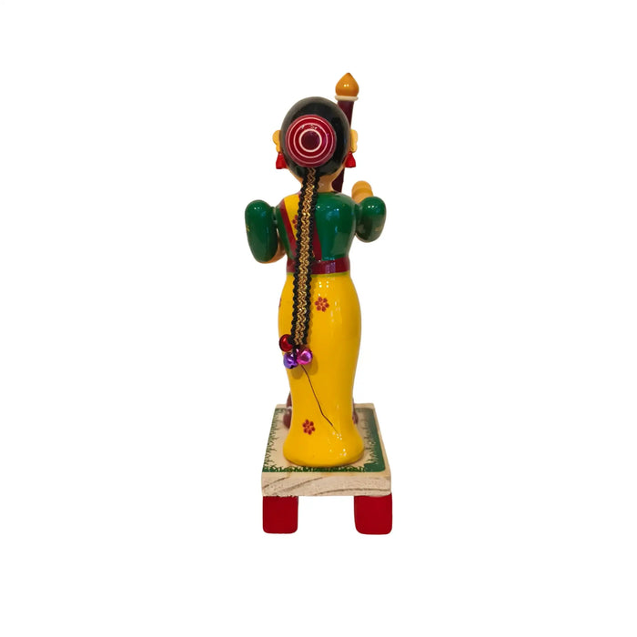 Etikoppaka Craft – The Household Pounding Woman   Etikoppaka Lacquerware