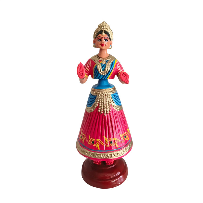 The Icon of Grace – Kondapalli Dancing Doll | Tanjore Dancing Doll   Kondapalli Lacquerware