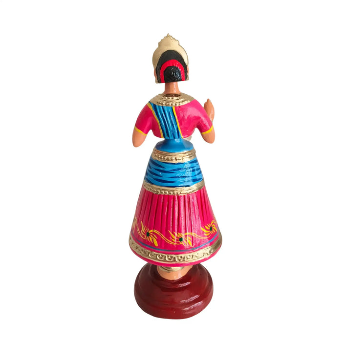 The Icon of Grace – Kondapalli Dancing Doll | Tanjore Dancing Doll   Kondapalli Lacquerware