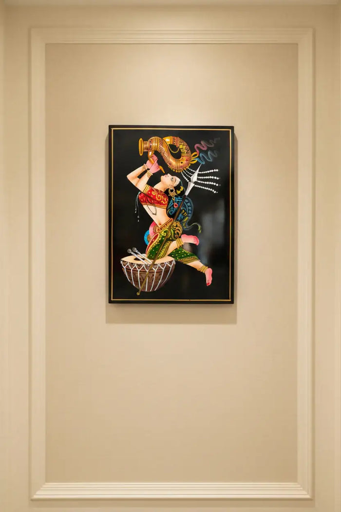 Royal horn Nirmal painting