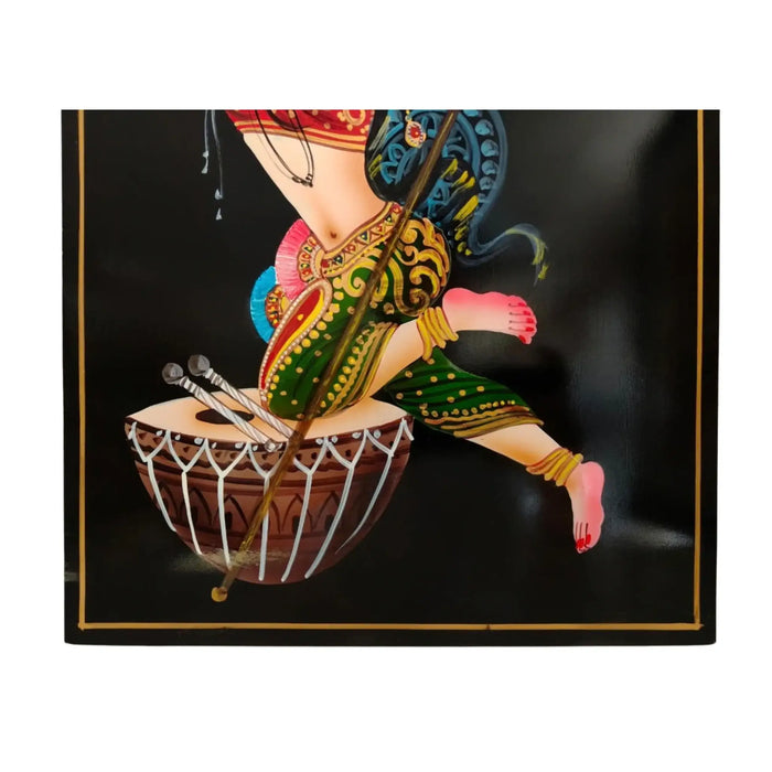The Royal Horn Nirmal Painting   Paintings