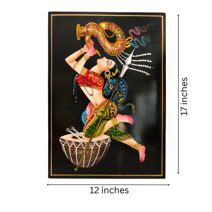 Folk art royal horn