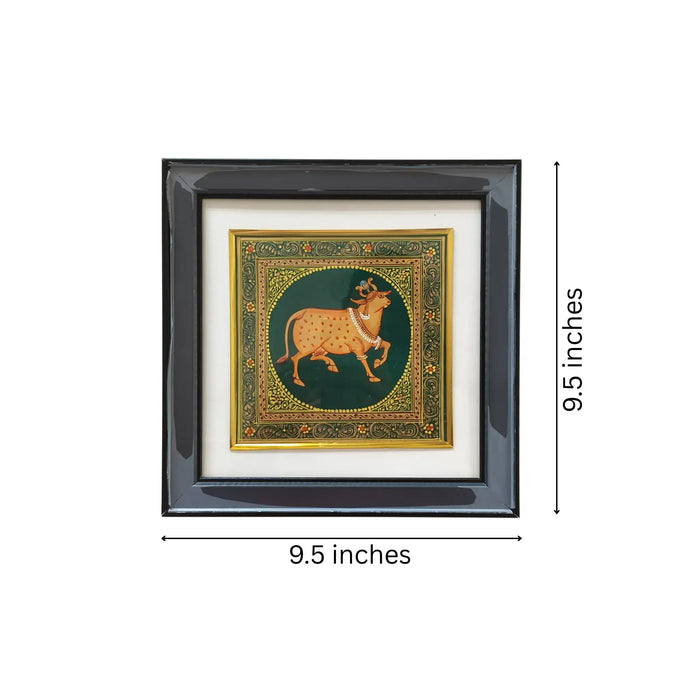 The Sacred Cow - A Miniature Painting   Paintings