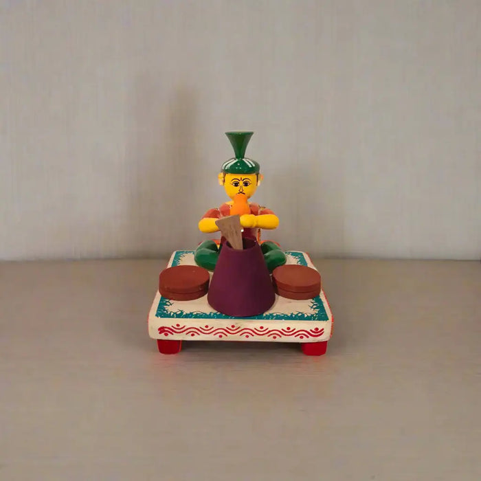 The Snake Charmer – Etikoppaka Wooden Craft   Etikoppaka Lacquerware