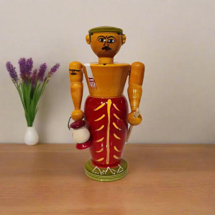 The Watchful Protector – Etikoppaka Lacquerware   Etikoppaka Lacquerware