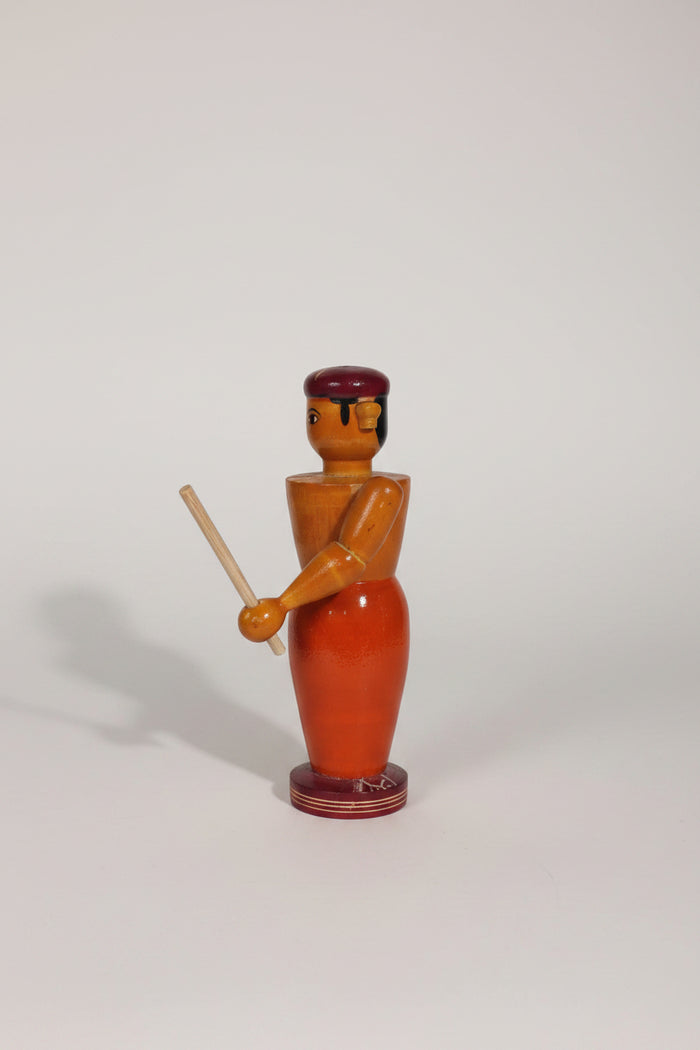 The Watchful Protector Etikoppaka Lacquerware   Etikoppaka Lacquerware