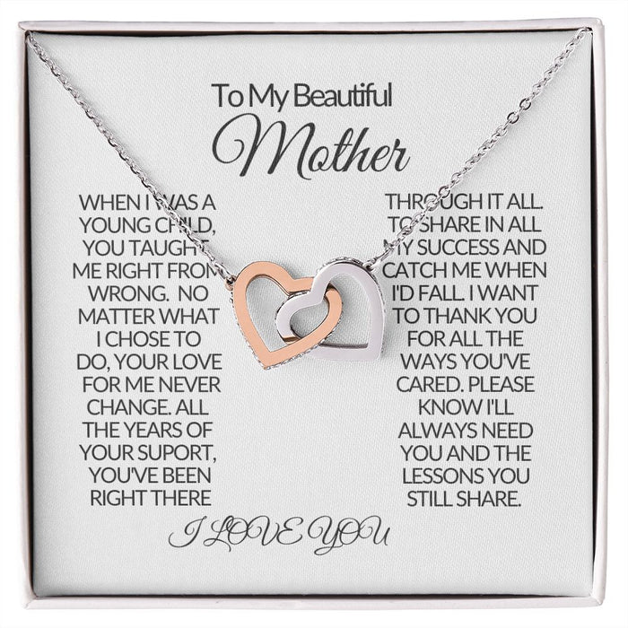 To My Mother | THROUGH IT ALL