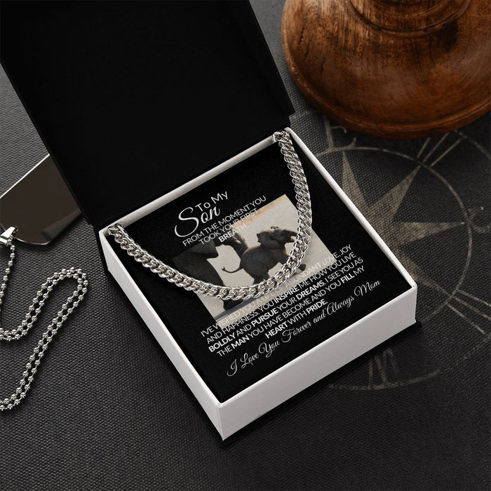 To My Son - Cuban Link Chain