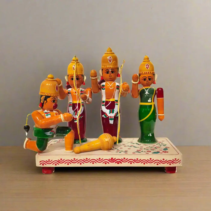 Traditional Etikoppaka Lacquerware - The Royal Court of Ayodhya   Etikoppaka Lacquerware