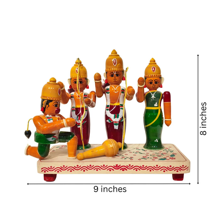 Traditional Etikoppaka Lacquerware - The Royal Court of Ayodhya   Etikoppaka Lacquerware