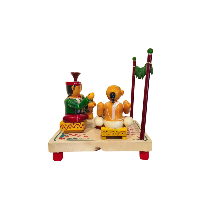 Traditional Etikoppaka Wedding Ceremony Set   Etikoppaka Lacquerware