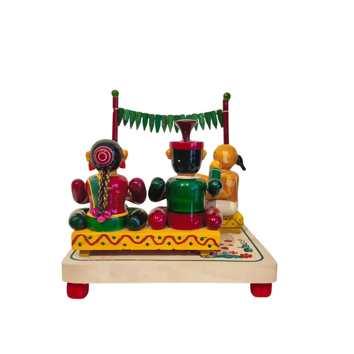 Traditional Etikoppaka Wedding Ceremony Set   Etikoppaka Lacquerware