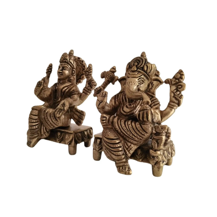 Traditional brass ballerina figurines for elegant gifting.
