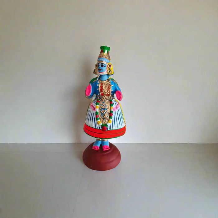 Traditional Kondapalli Kathakali Bomma – Vibrant Wooden Craft   Kondapalli Lacquerware