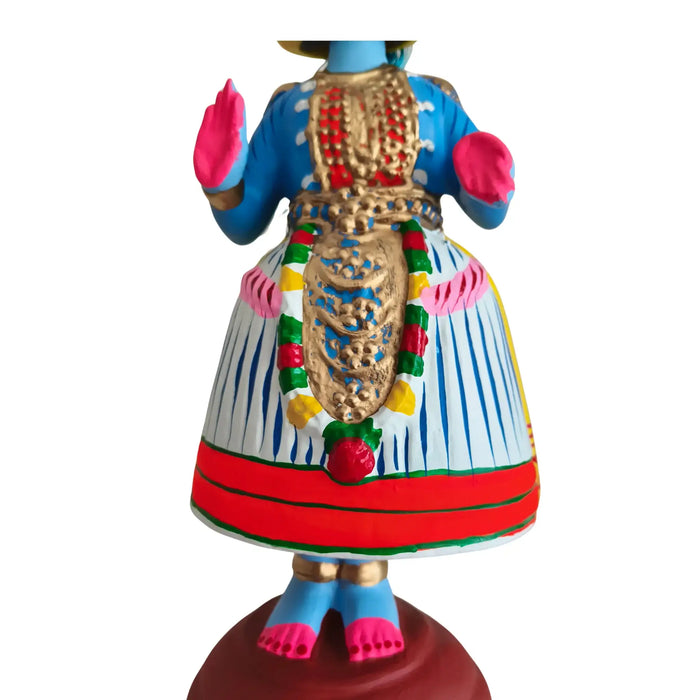Traditional Kondapalli Kathakali Bomma – Vibrant Wooden Craft   Kondapalli Lacquerware