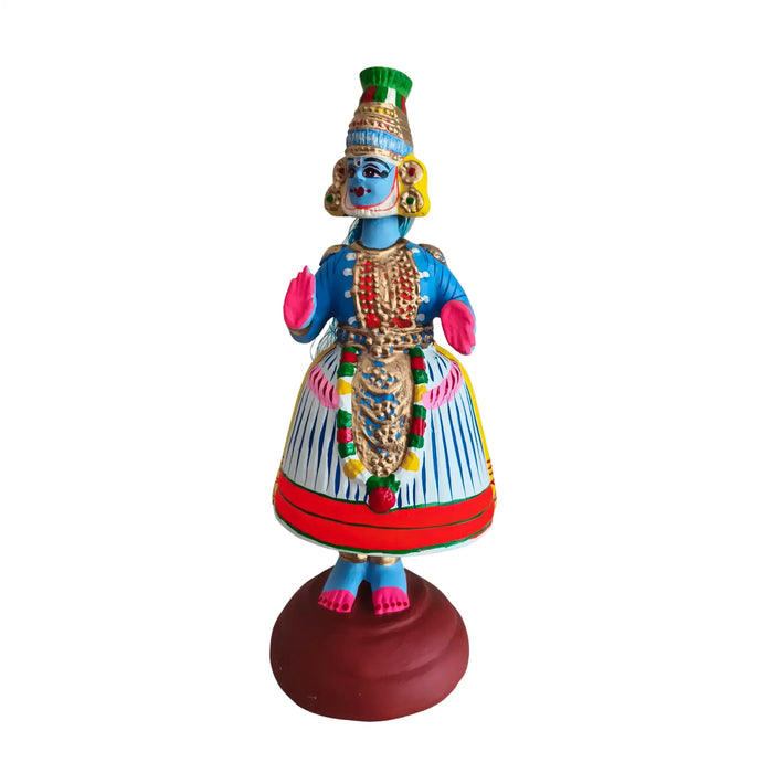 Traditional Kondapalli Kathakali Bomma – Vibrant Wooden Craft   Kondapalli Lacquerware