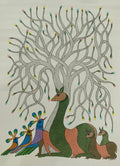 Tree of Life Wall Art - Gond Painting   Paintings