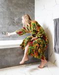 VELVET KIMONO ROBE - FRIDA KHALO