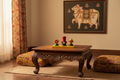 Vibrant Etikoppaka Balaji Stand - Traditional Lacquer Wood Art   Etikoppaka Lacquerware