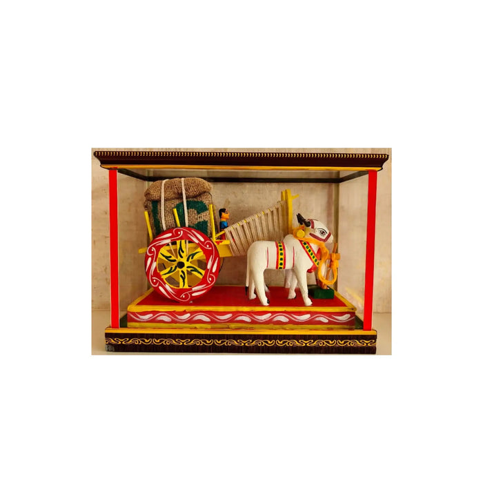 Village Life in Miniature – Kondapalli Bullock Cart Craft   Kondapalli Lacquerware