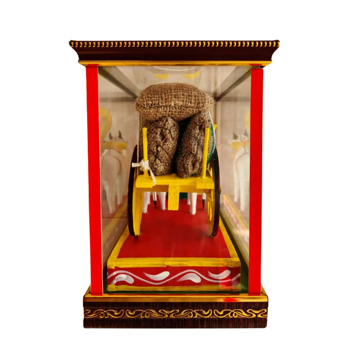 Village Life in Miniature – Kondapalli Bullock Cart Craft   Kondapalli Lacquerware