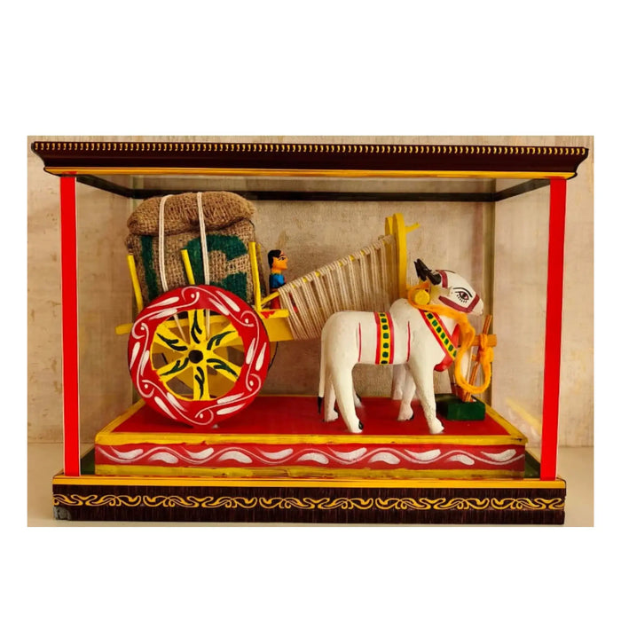 Village Life in Miniature – Kondapalli Bullock Cart Craft   Kondapalli Lacquerware