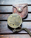 VINTAGE COMPASS - DADDY - I LOVE YOU