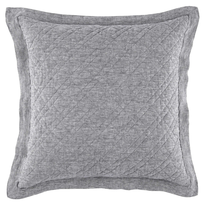 Washed Linen Quilted Sham Sham By Annie Selke