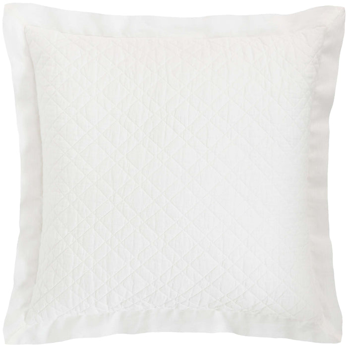 Washed Linen Quilted Sham Sham By Annie Selke