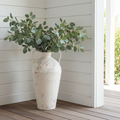 WEATHERED FARMHOUSE URN - MEDIUM
