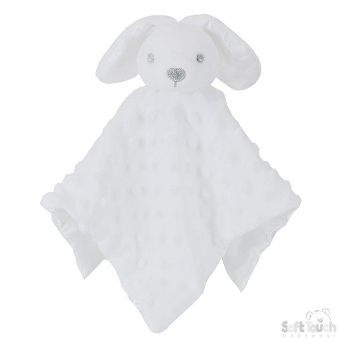 White Bubble Style Baby Bunny Comforters: BC32-W - Kidswholesale.co.uk