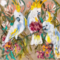 White Cockatoos & Gum Coaster - Artist Lab