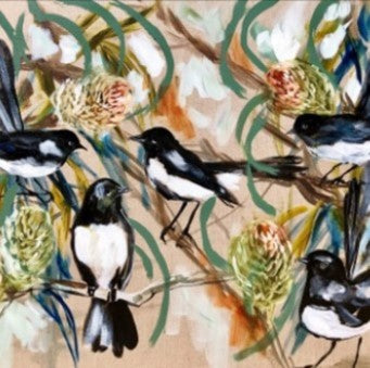 Willie Wagtails Coaster - Artist Lab