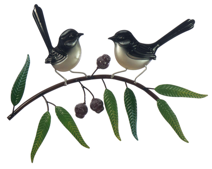 WILLIE WAGTAILS ON GUMNUT BRANCH