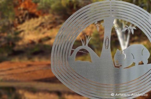 WOMBAT - STAINLESS STEEL WIND WHIRL SPINNER