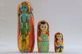 Wooden Hand Painted Nesting Doll Rama Set Balaji varanasi