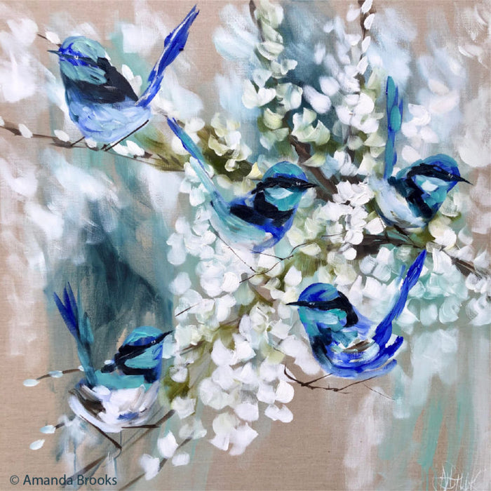 Wrens & Blossoms Trivet - Artist Lab