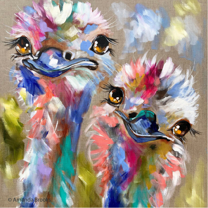 You Beauty Emus Trivet - Artist Lab