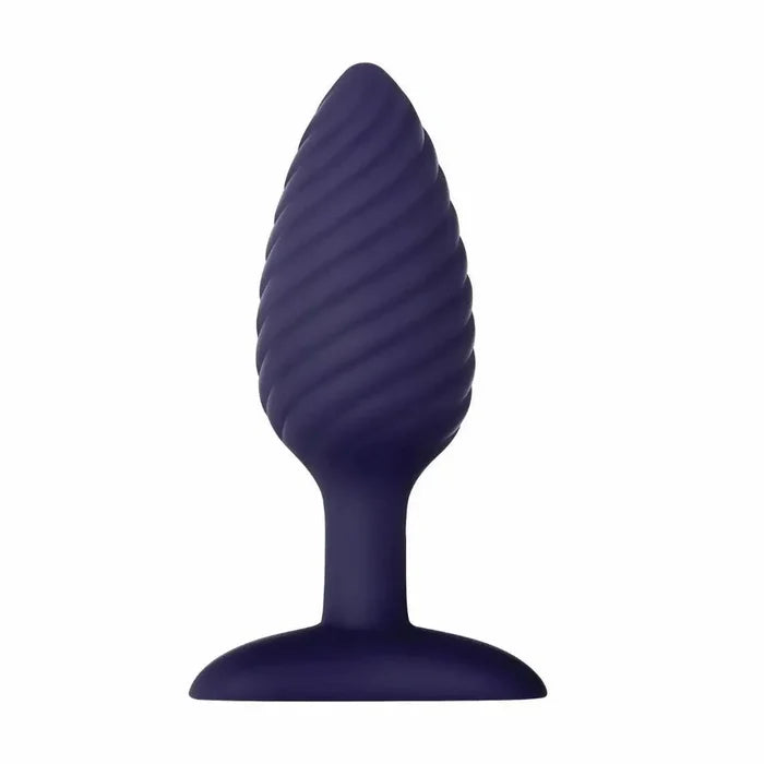 Zero Tolerance® Tolerance Wicked Twister Remote Vibrating Butt Plug Indigo